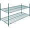 Nexel Wire Shelving, Green Epoxy, 60W X 24D X 63H 24606G - alternate 2